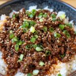 Korean Ground Beef Bowl