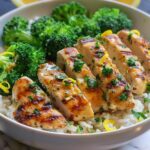 Lemon Garlic Chicken Bowls