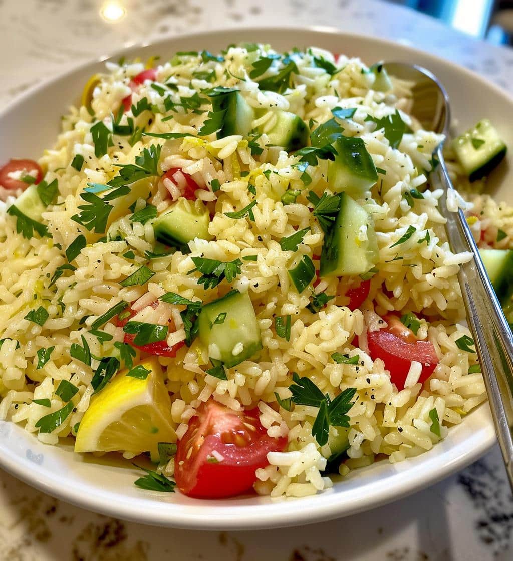 Lemon Rice Mediterranean