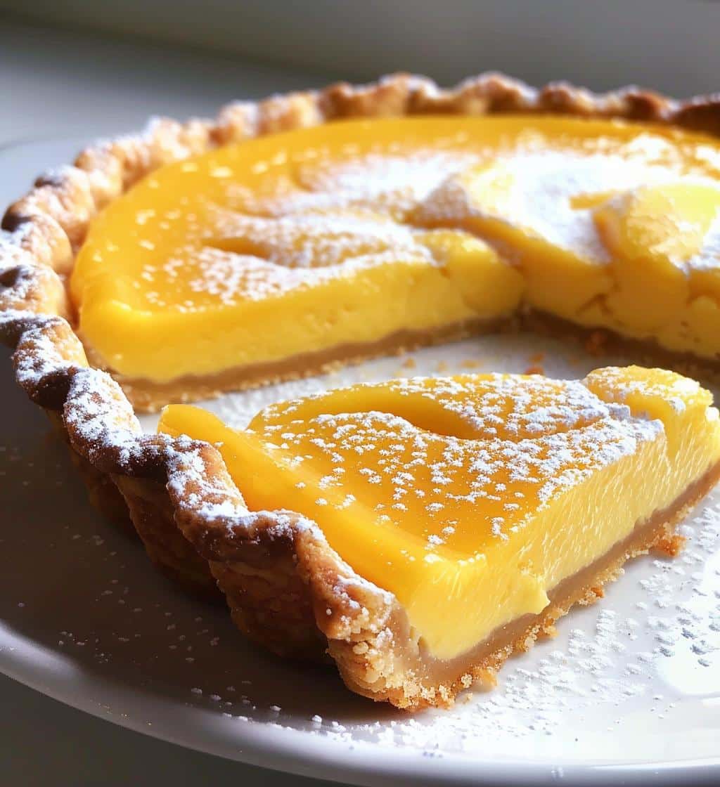 Mango Curd Tart Recipe
