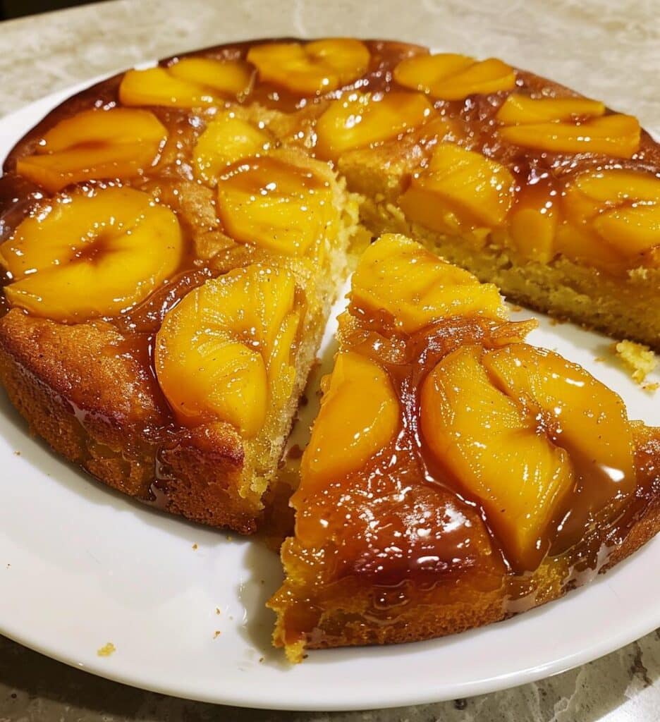 Mango Upside Down Cake