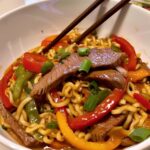 Mongolian Beef Noodles