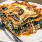 Mushroom Spinach Lasagna