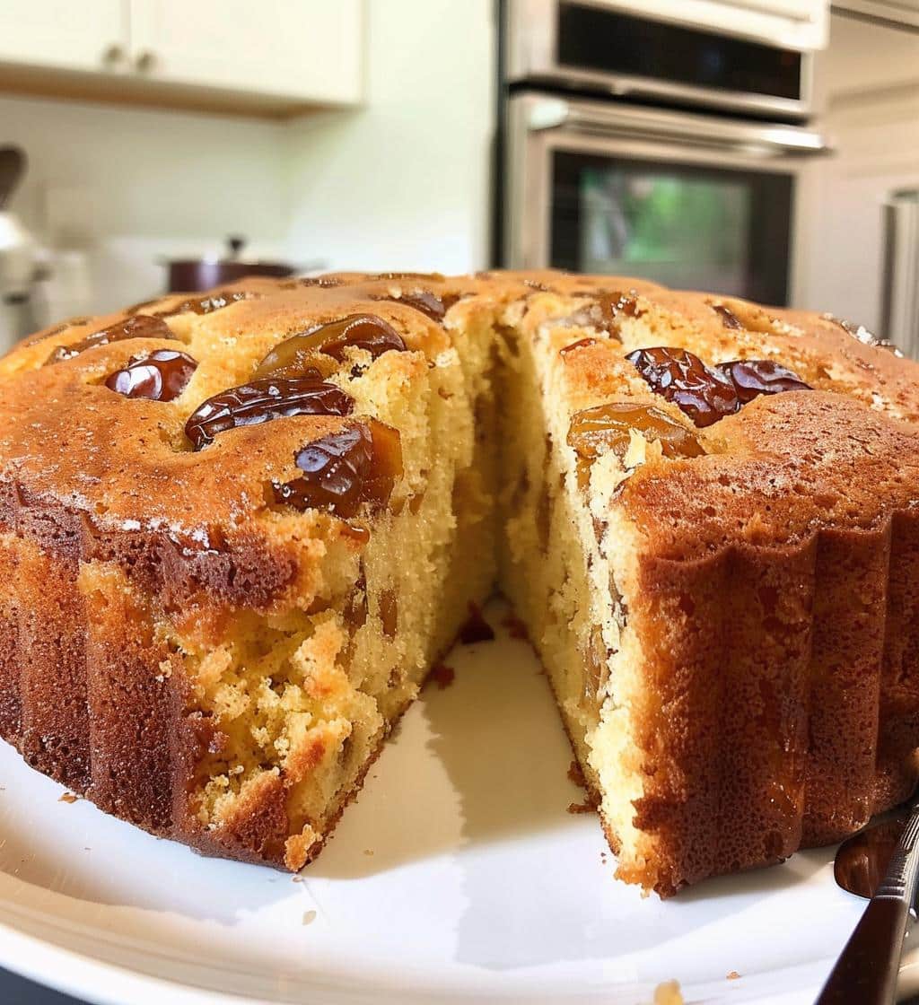 Old-Fashioned Date Butter Cake