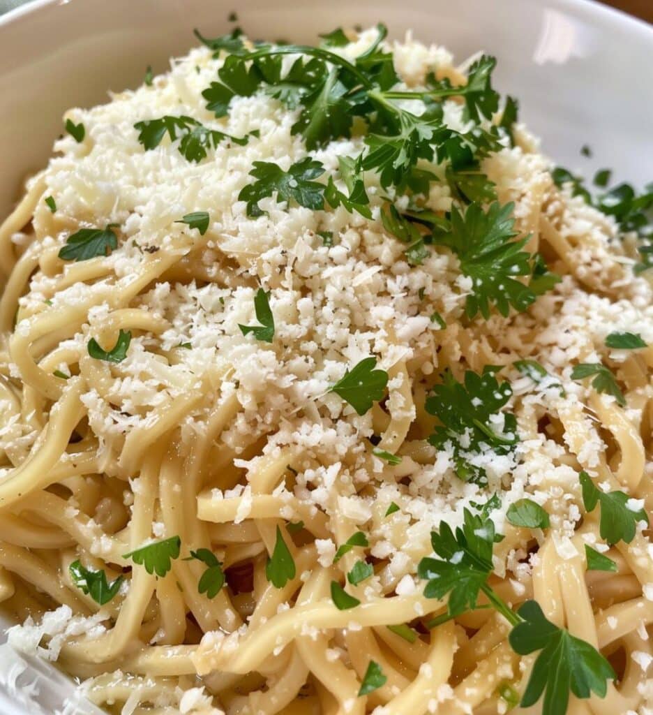 Parmesan Garlic Ramen