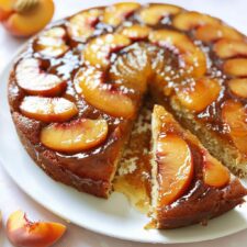 Peach Honey Upside Down Cake: A Sweet Summer Delight