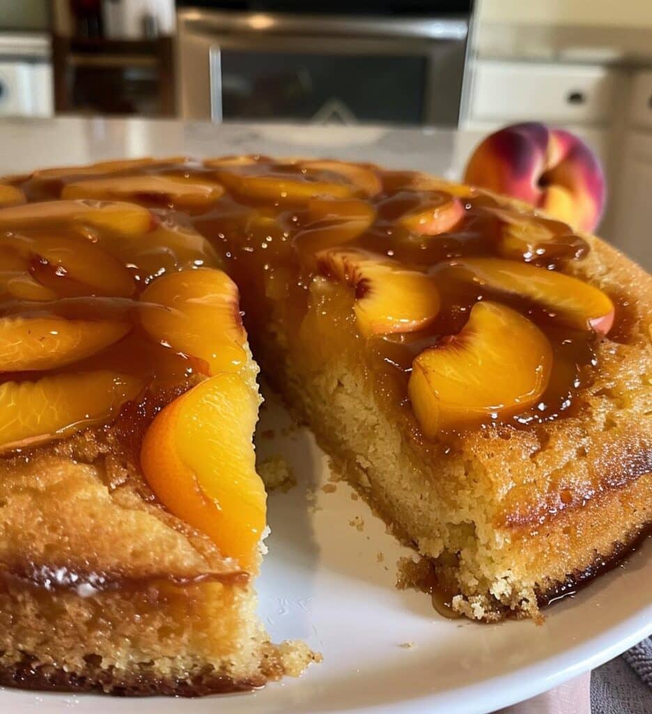 Peach Upside Down Cake