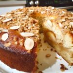 Pear Almond Crumb Cake