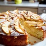 Pear Vanilla Almond Cake