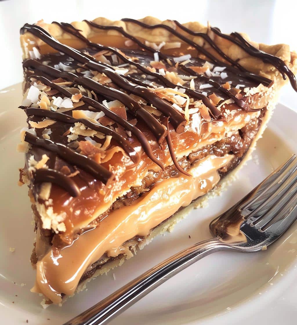 Samoas Cookie Pie