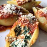 Spinach Ricotta Stuffed Shells