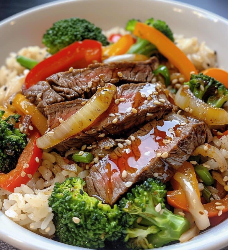 Steak Rice Bowls
