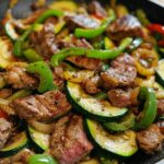 Steak Zucchini Skillet