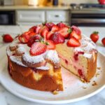 Strawberry Cheesecake Pound Cake