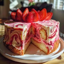 Strawberry Swirl Cream Cheese Cake: 7 Reasons to Indulge