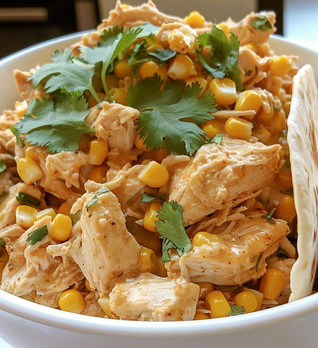 Street Corn Chicken Crockpot