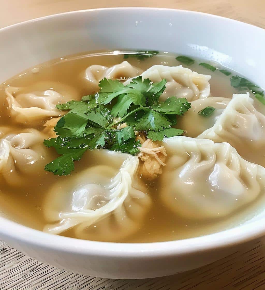Thai Dumpling Soup