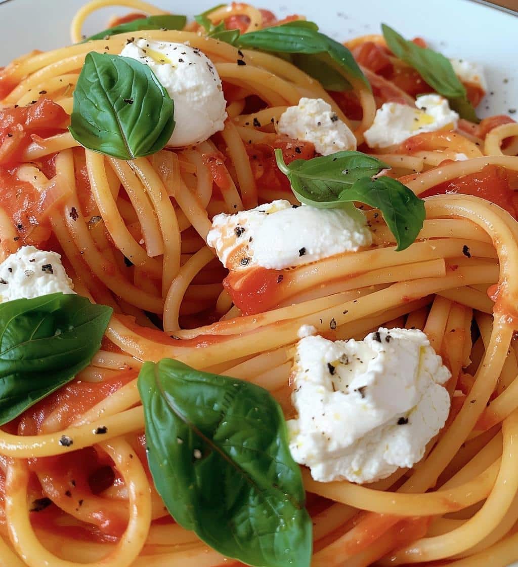 Tomato Ricotta Pasta