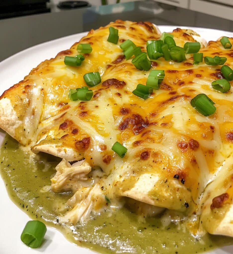White Chicken Enchiladas