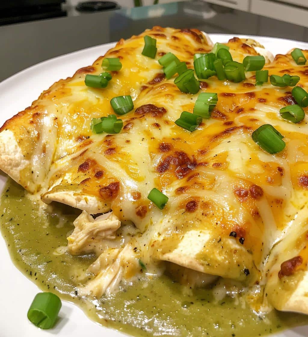 White Chicken Enchiladas