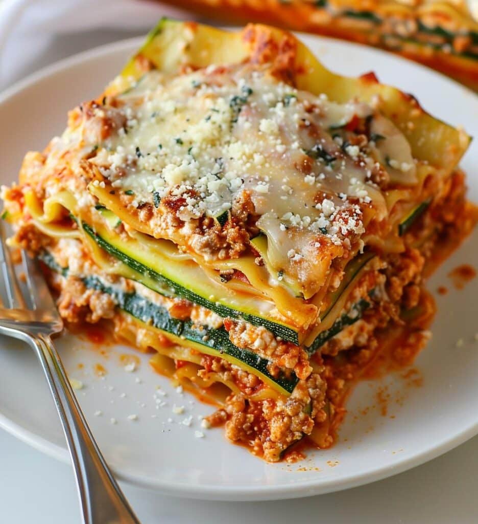 Zucchini Turkey Lasagna