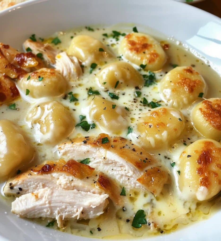 Asiago Chicken Gnocchi