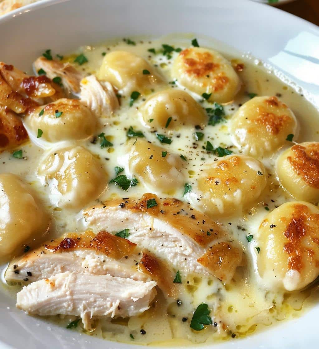Asiago Chicken Gnocchi