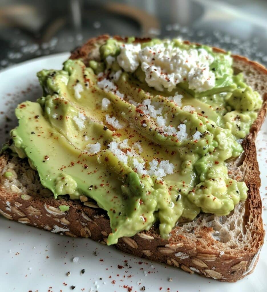 Avocado Toast Cottage Cheese