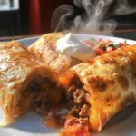 Beef Chimichangas