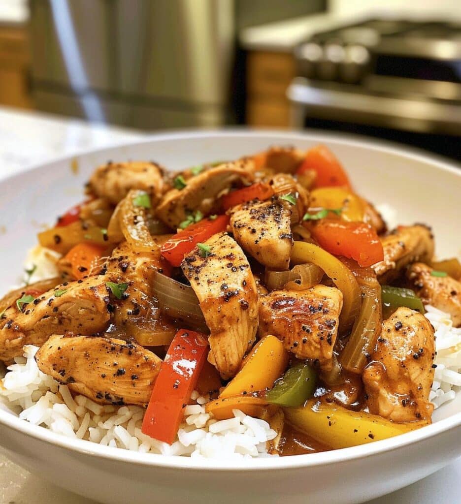 Black Pepper Chicken