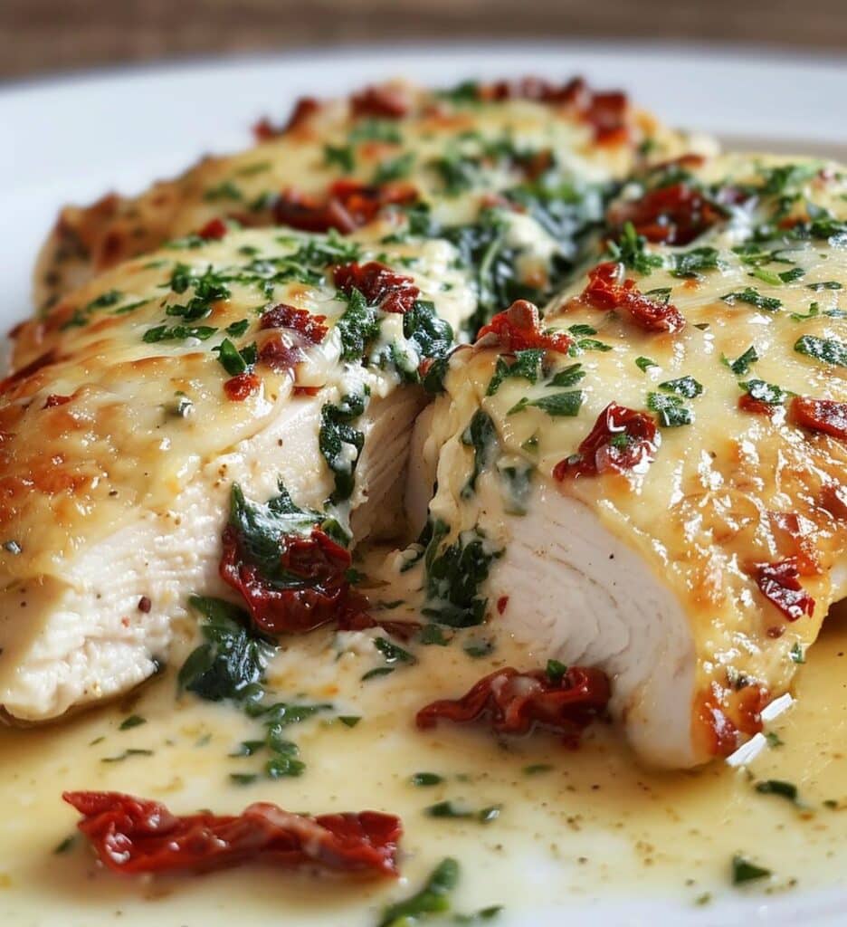 Boursin Chicken Bake