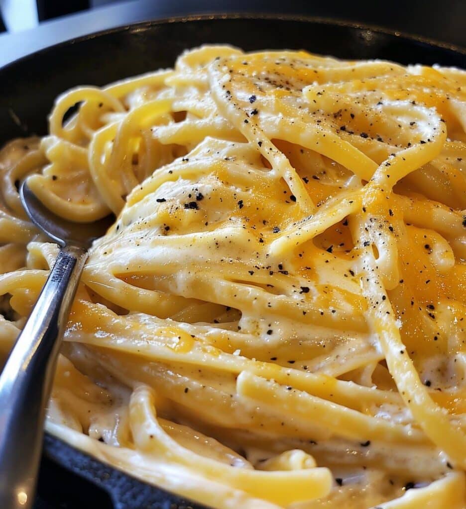 Cheddar Pasta Skillet