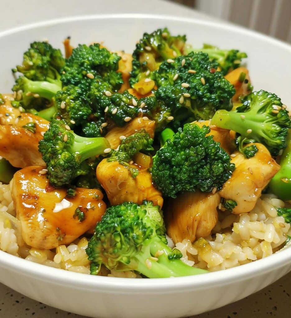 Chicken Broccoli Bowl