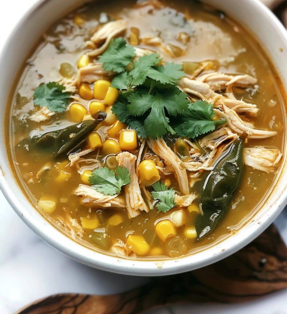 Chicken Poblano Soup