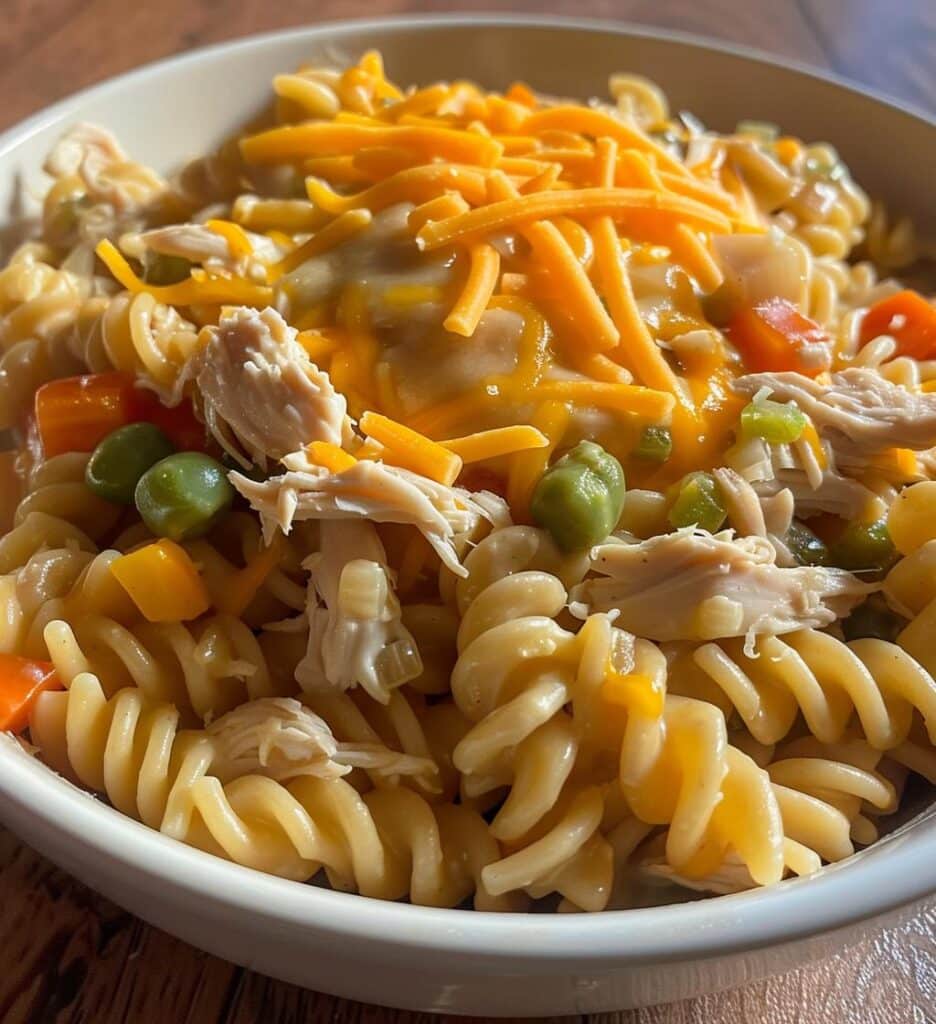 Chicken Pot Pie Pasta