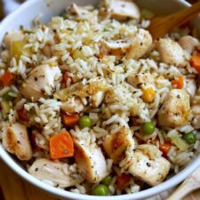 Chicken Rice Skillet: 7 Steps to Comforting Flavor