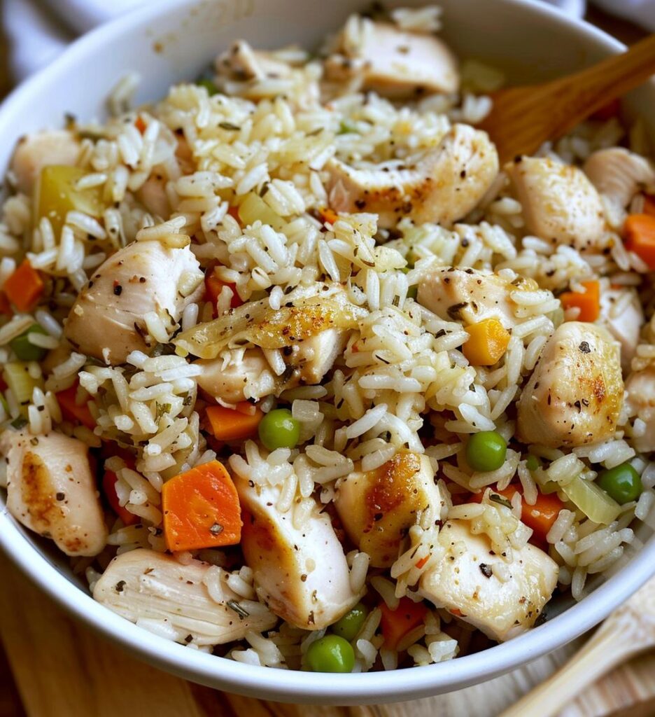 Chicken Rice Skillet