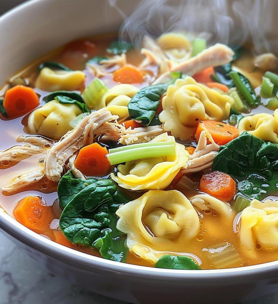 Chicken Tortellini Soup