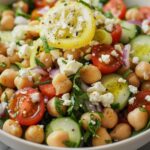 Chickpea Feta Salad