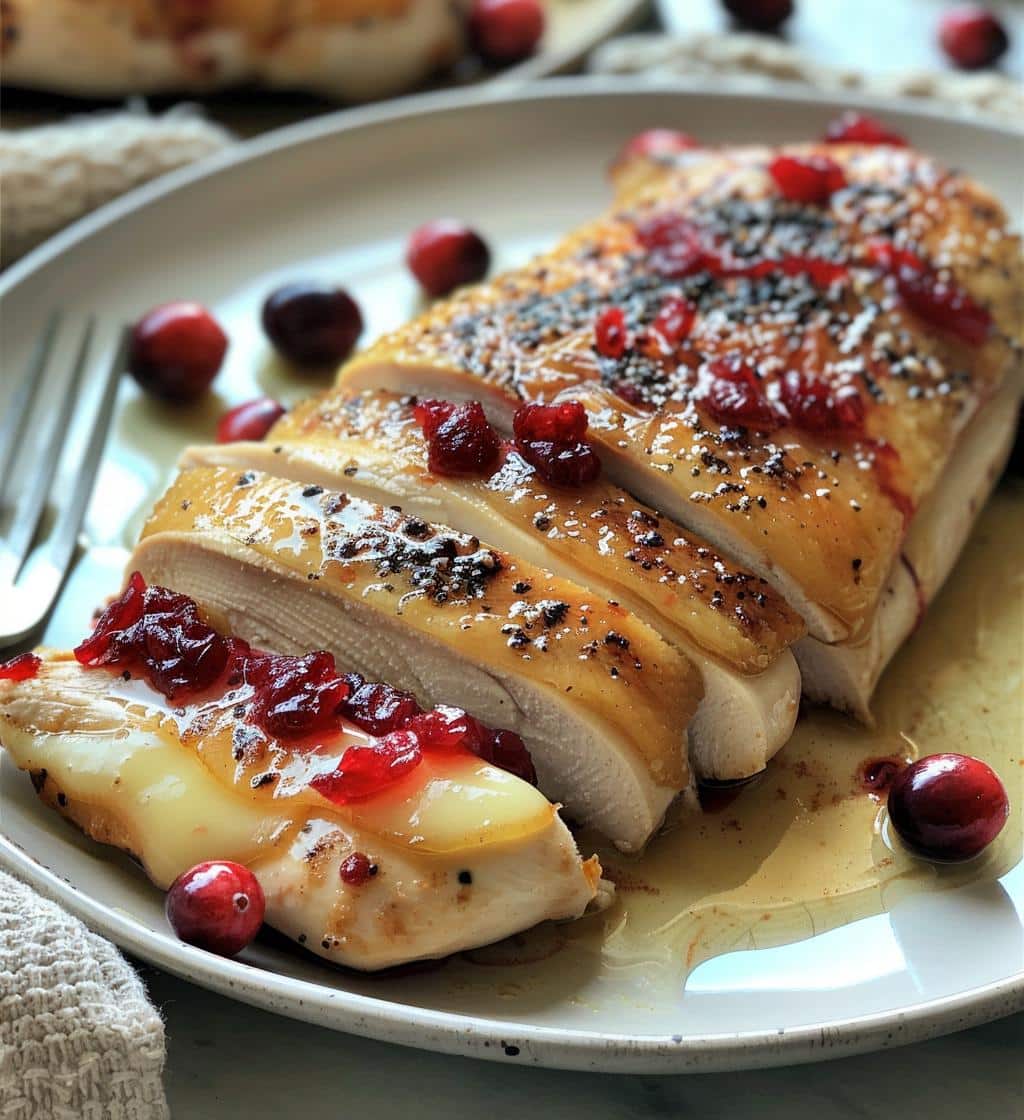Cranberry Brie Chicken