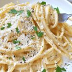 Creamy Garlic Spaghetti