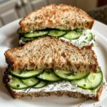 Cucumber Salad Sandwich