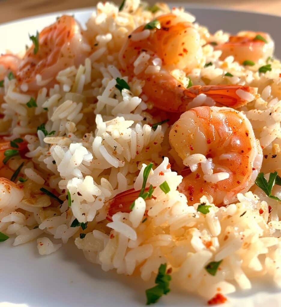 Garlic Shrimp Rice