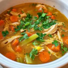 Greek Lemon Chicken Soup: A Cozy, Heartwarming Delight