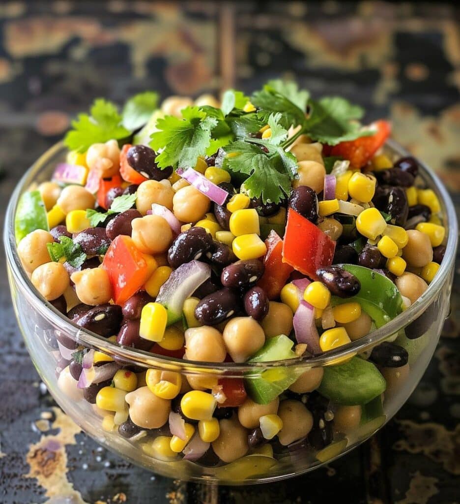 High Protein Bean Salad
