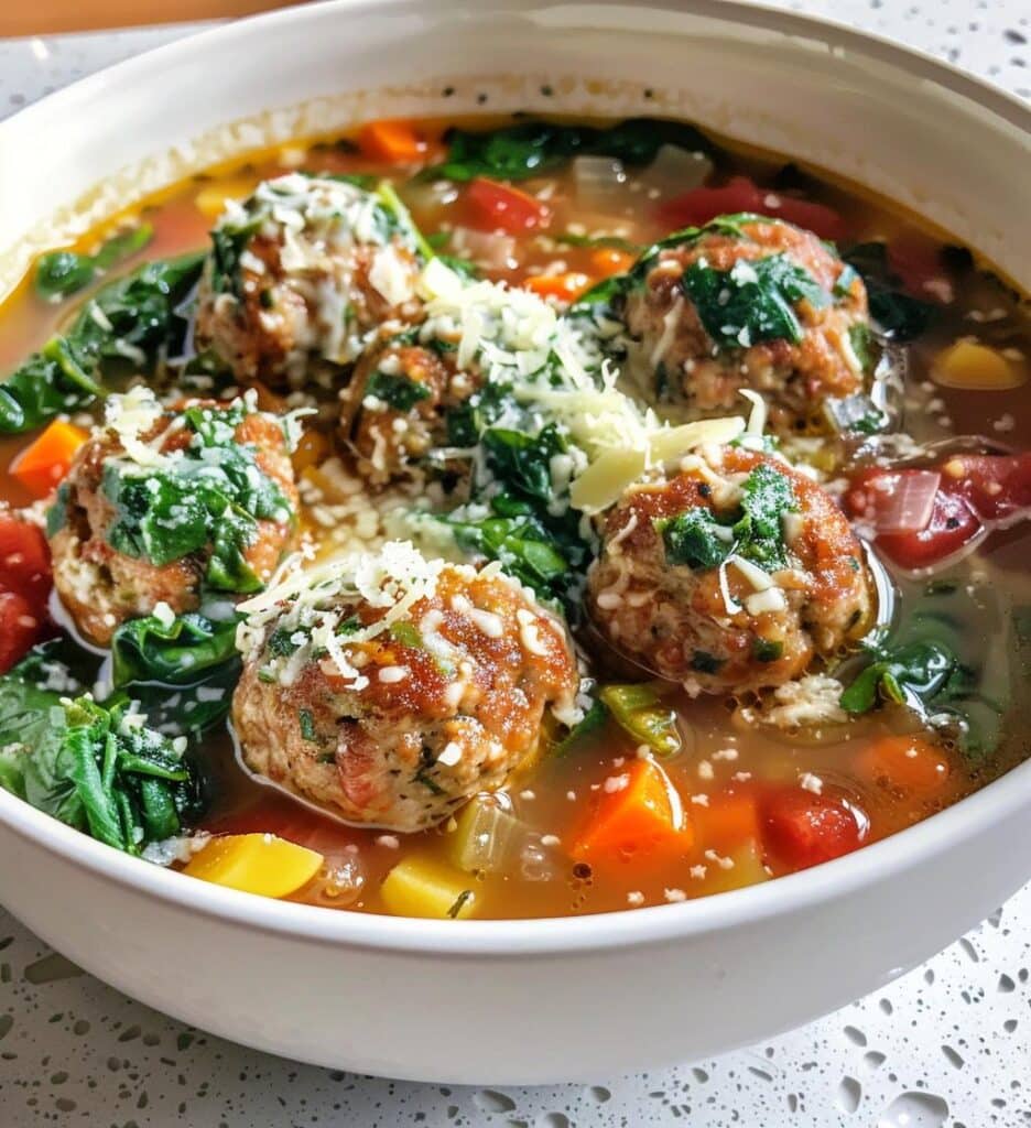 Italian Meatball Soup