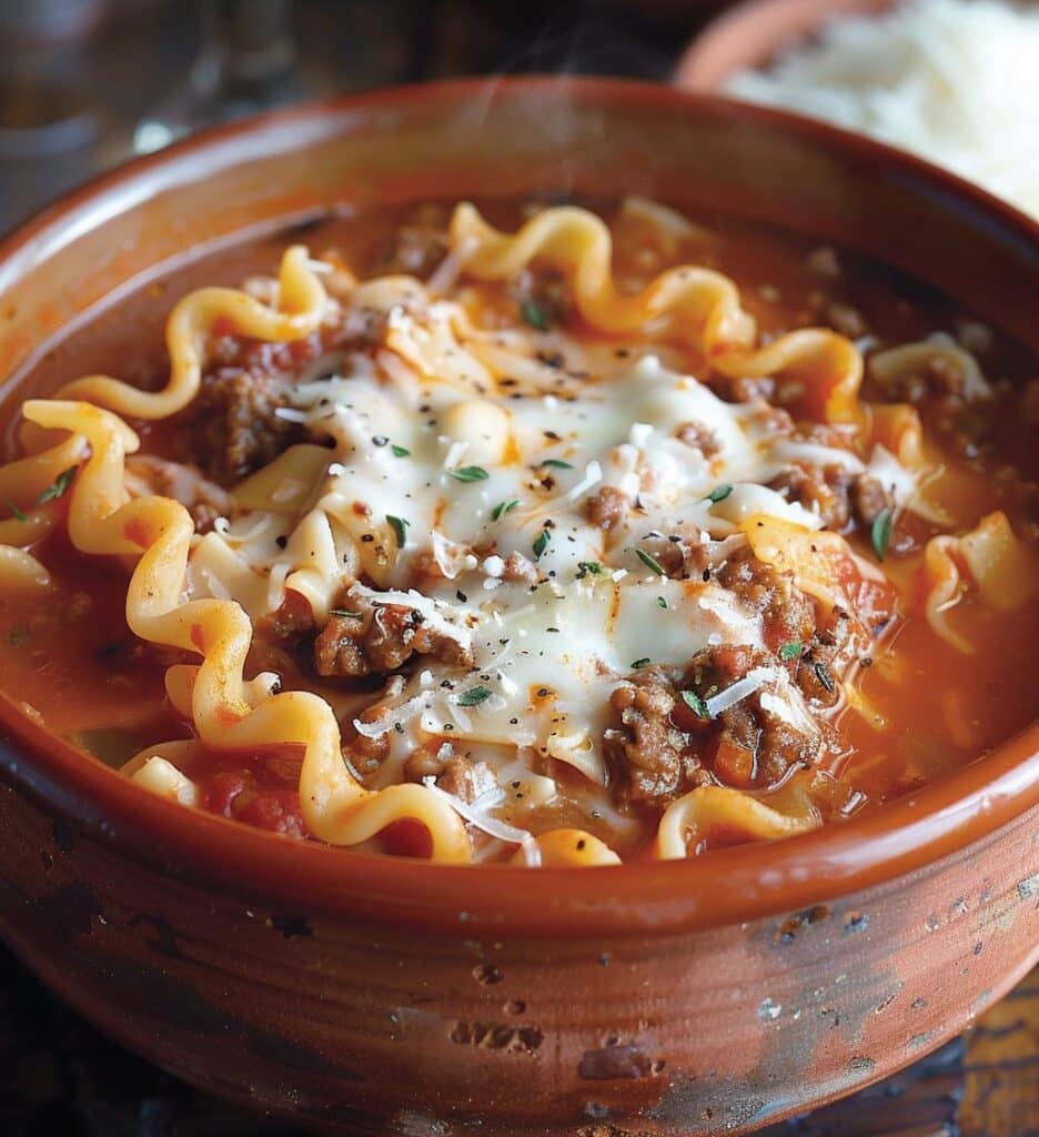 Lasagna Soup
