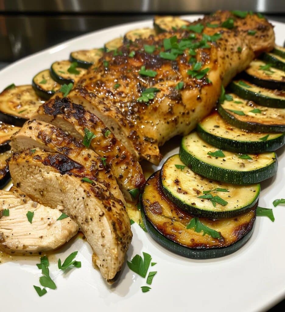Mediterranean Chicken Zucchini