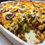 Philly Cheesesteak Casserole