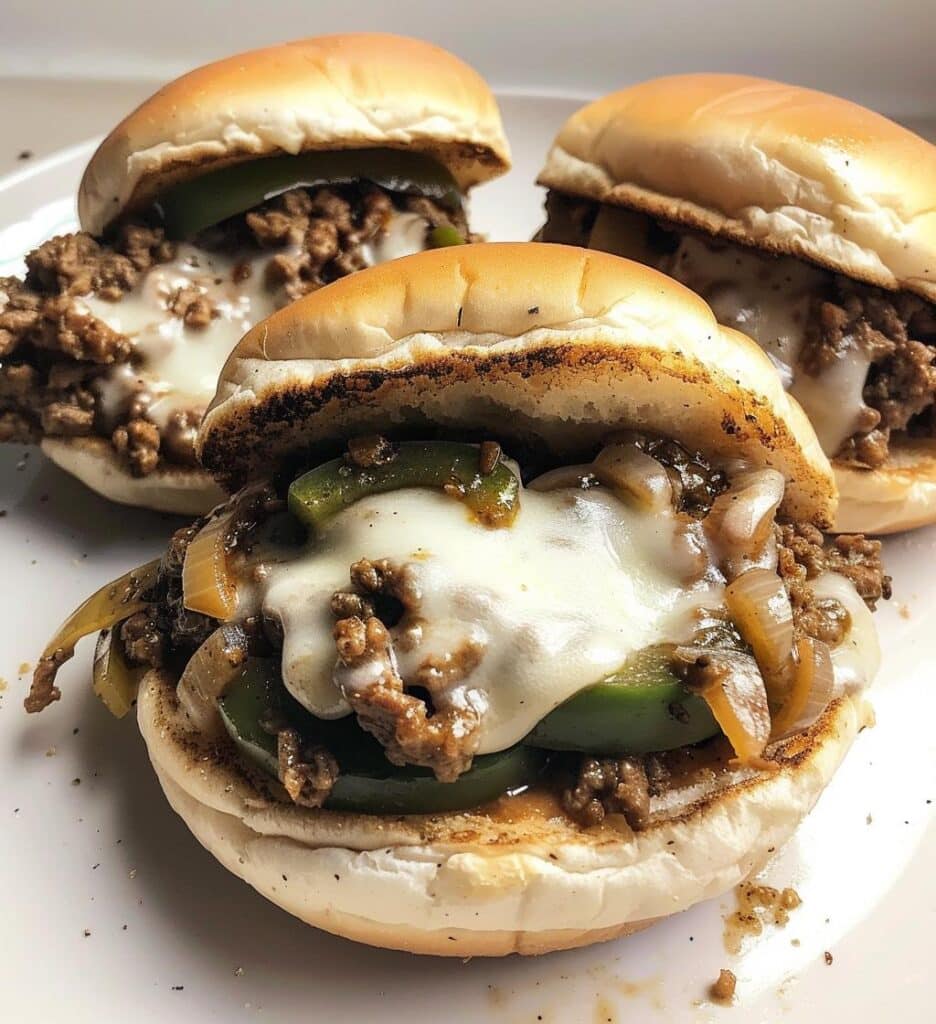 Philly Cheesesteak Sloppy Joes